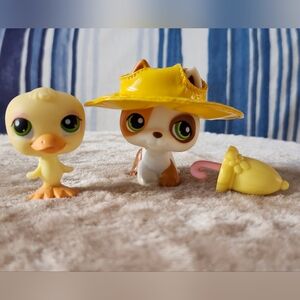 Littlest Pet Shop Duck And Dog
